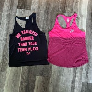 2 Pack Victoria Secret & Nike Tank Top